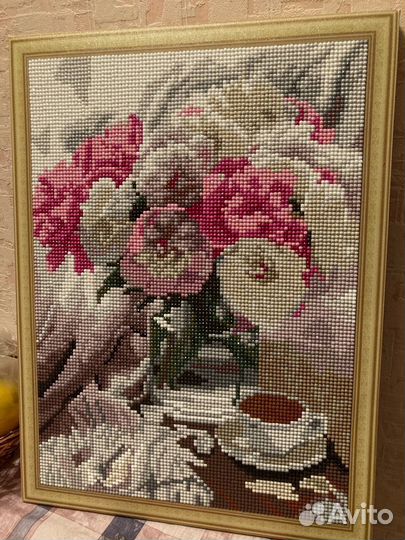 Сборка алмазной мозайки