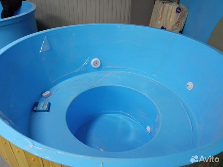 VIP купель с аэро массажем и подсветкой