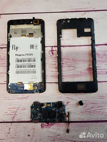 FLY FS505 разборка