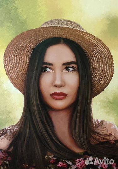 Портрет по фото маслом на подрамнике