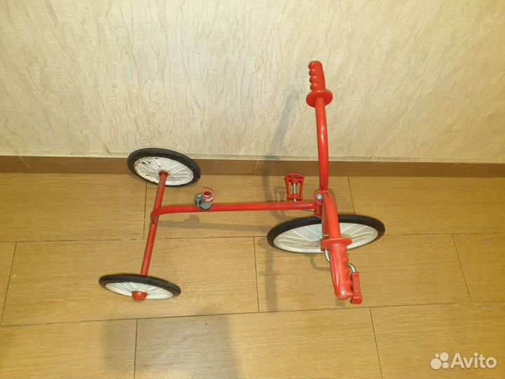 Детский трехколесный велосипед СССР