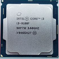 Процессор Intel Core i3 9100f