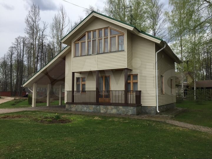 Коттедж 123 м² на участке 10 сот.