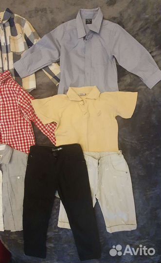 Рубашки на мальчика 92 98