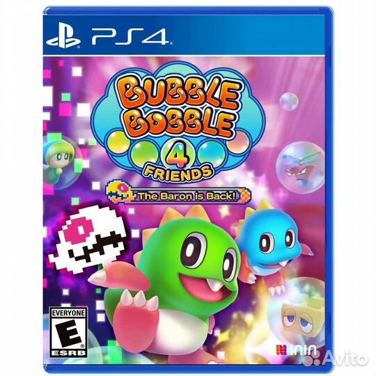Bubble Bobble 4 Friends: The Baron is Back PS4, английская версия