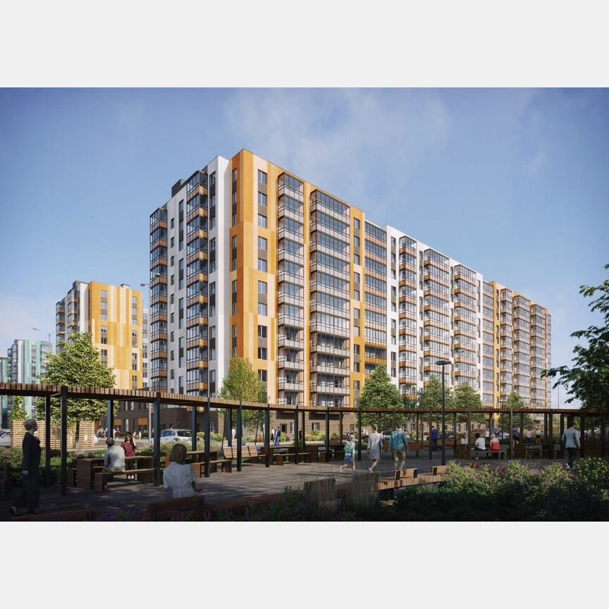 1-к. квартира, 36,9 м², 6/12 эт.