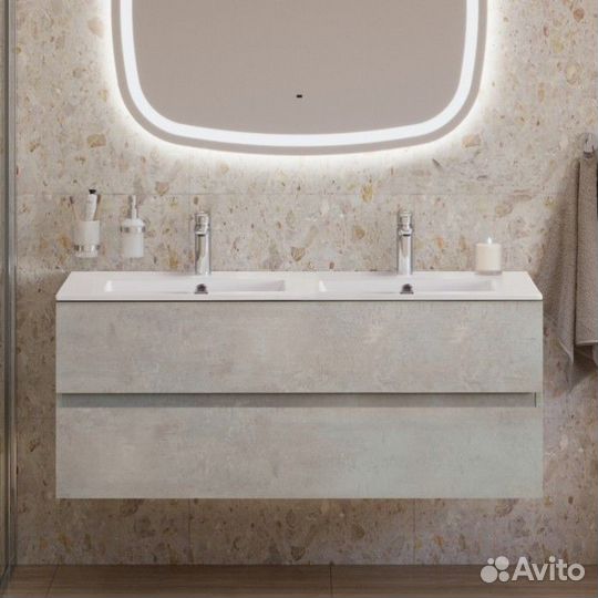 Мебель для ванной Cezares Molveno 46-120-2-CZR-8070-120-2 Beton