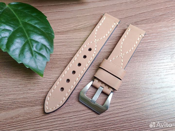 Ремешок для часов из натуральной кожи 20 22 мм