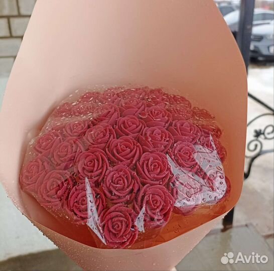 Букеты из шоколадных роз