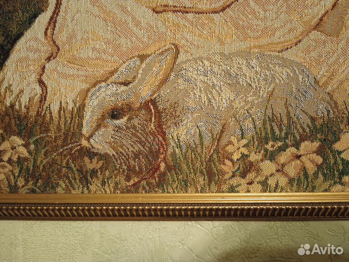 Картина в раме гобелен