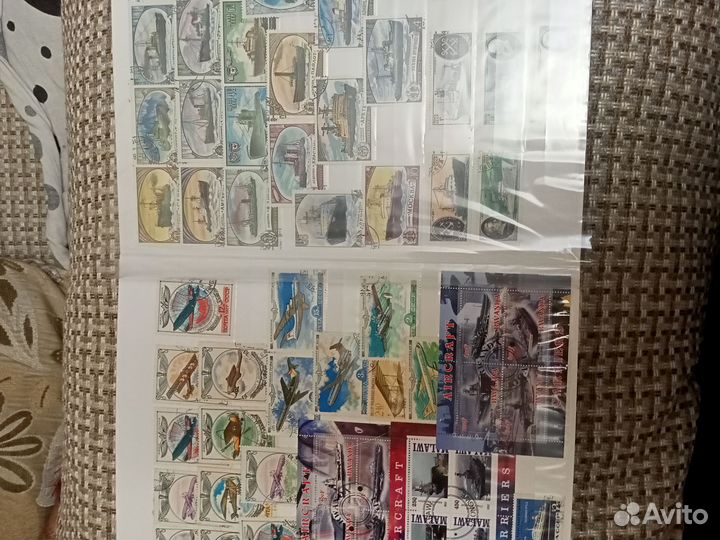 Альбом с марками техники