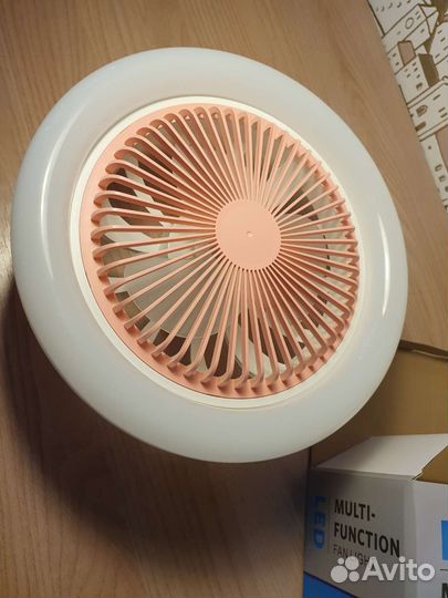 Светильник -вентилятор потолочный светодиодный