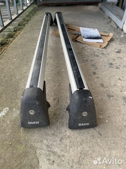 Багажник на рейлинги bmw x3 оригинальный