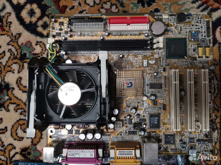 Материнская плата с процессором intel pentium 4