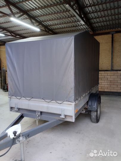 Тент с каркасом на прицеп. 2,5м на 1,5м