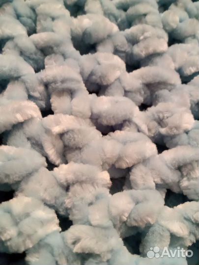 Палантин, накидка, плюш плюшевая ручная работа