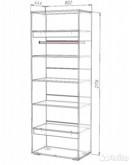 Шкаф-купе новый