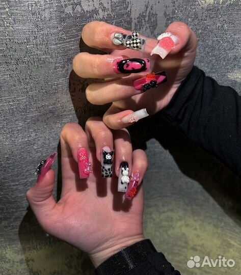 Маникюр гель лак