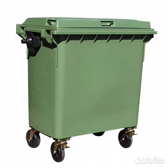Мусорный контейнер пластиковый 770л-2734