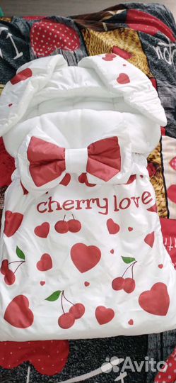 Конверт на выписку для девочки осень