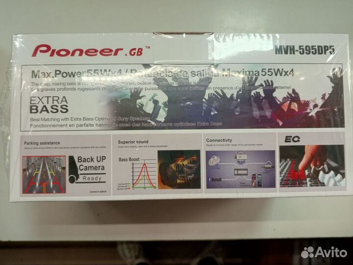 Магнитола Pioneer GB MVH-595DP5