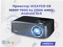 Проектор Wzatco C6 1080P 7000 lm 2550Ansi Android