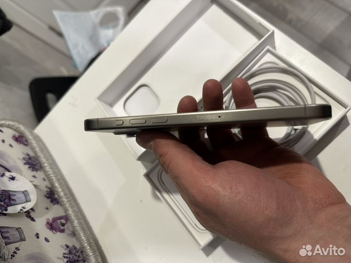 Apple iPhone 15 Pro Max dual-SIM 512 гб, титановый