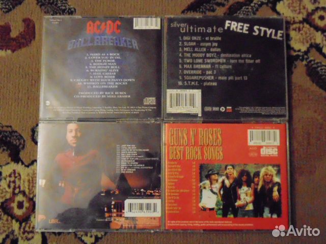 Cd диски с музыкой 50шт