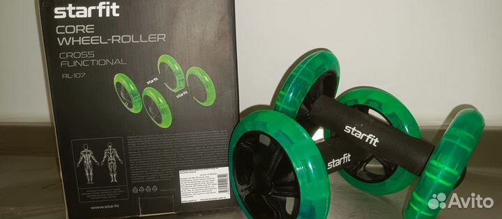 Ролики двойные для фитнеса
