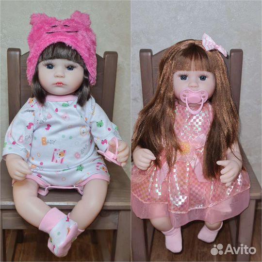 Силиконовая кукла Реборн 40 см