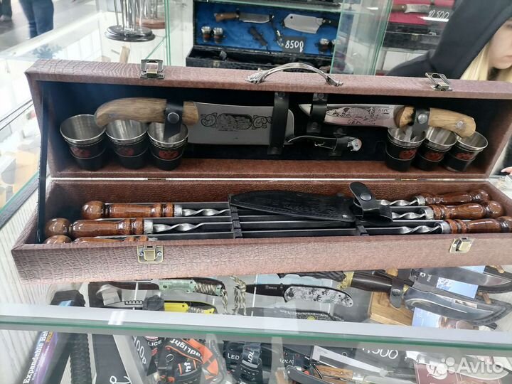 Набор шампуров в Кейсе