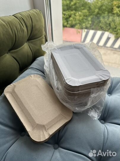 Бумажная тарелка