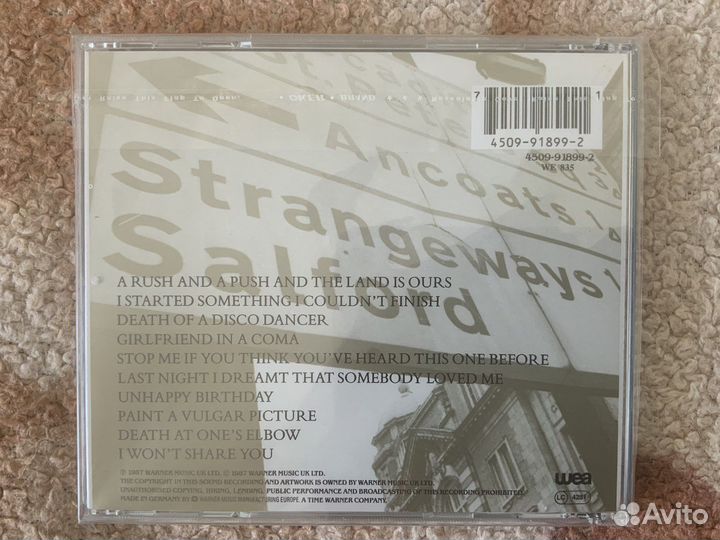 The Smiths “Strangeways, Here We Come” CD