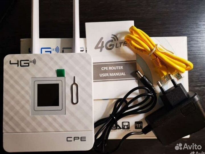 Роутер 4G модем с сим, точка доступа Wi Fi