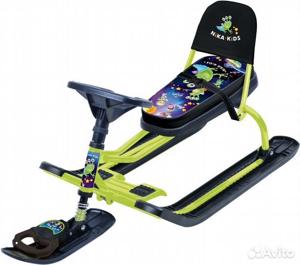 Новый снегокат тимкаспорт 4-1 со спинкой, до 100кг