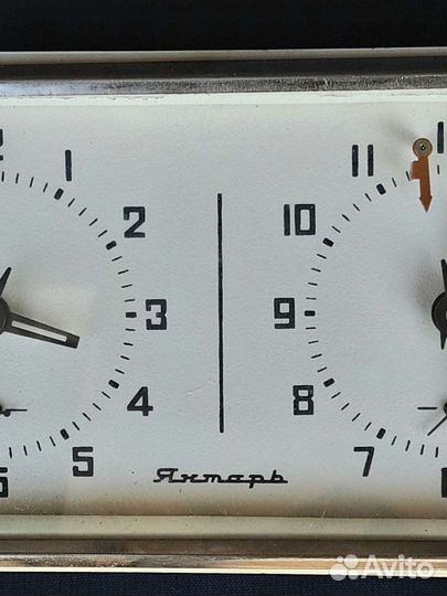 Шахматные часы СССР