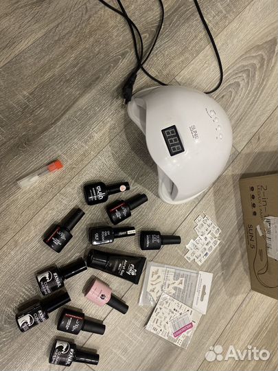 Аппарат для снятия маникюра и лампа для сушки