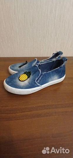 Слипоны для девочки 34 размер