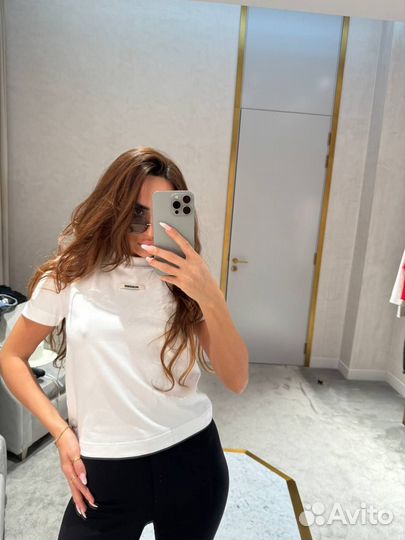 Jacquemus футболка белая