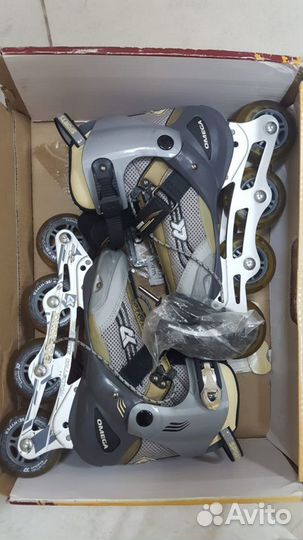 Новые роликовые коньки 36р