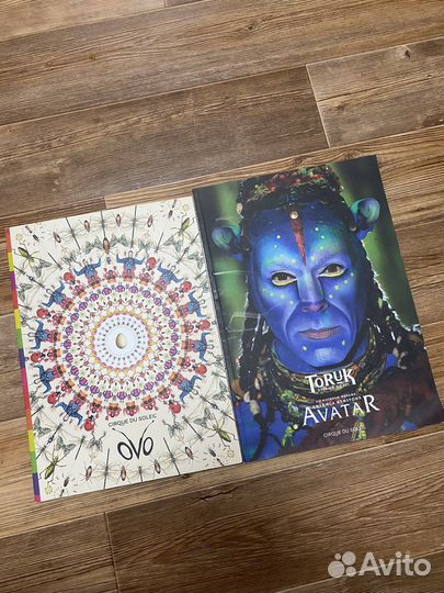 Буклеты от канадского цирка Du soleil дю солей