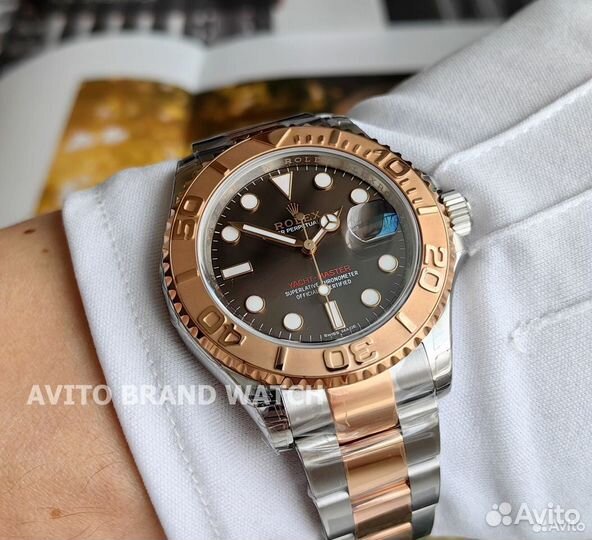 Часы Rolex Yacht-Master 40 mm Steel and Rose Gold