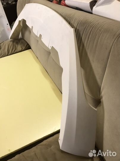 Накладка переднего бампера Skoda Octavia