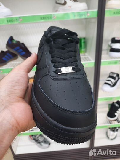 Nike Air Force 1 All Black (Арт.85103)