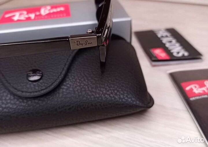 Очки солнцезащитные Ray Ban P0222 новые RB polа