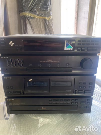 Музыкальный центр sony с колонками