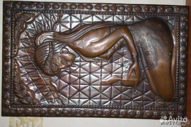 Настоящая дагестанская чеканка большая