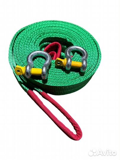 Трос 14тн 6м буксировочный две скобы