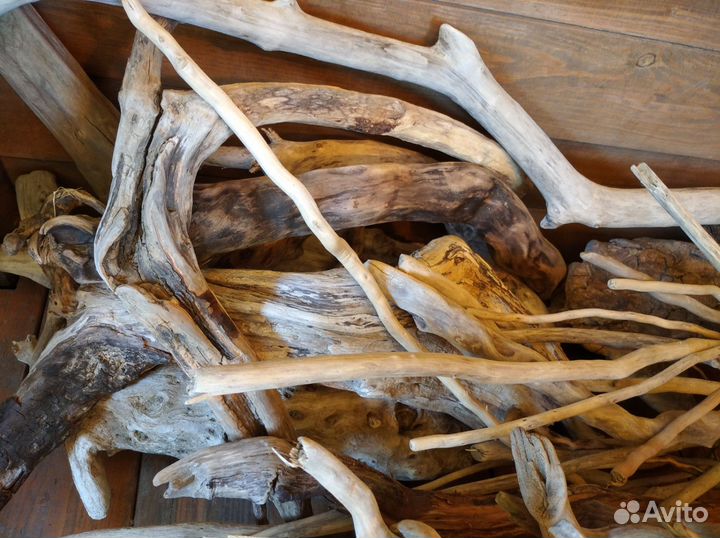 Дрифтвуд. Коряги и палочки для творчества