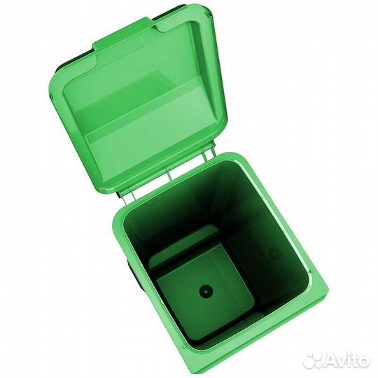 Контейнер для мусора 240 л с крышкой на колесах